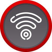 Wifi creatief icoon ontwerp vector