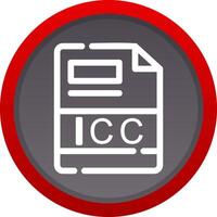 icc creatief icoon ontwerp vector