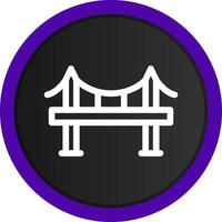 brug creatief icoon ontwerp vector