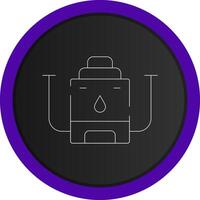 water boiler creatief icoon ontwerp vector