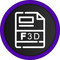 f3d creatief icoon ontwerp vector
