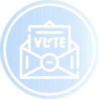 stemmen creatief icoon ontwerp vector