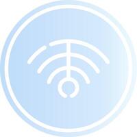 Wifi creatief icoon ontwerp vector
