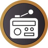 radio creatief icoon ontwerp vector