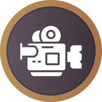 video camera creatief icoon ontwerp vector