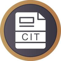 cit creatief icoon ontwerp vector