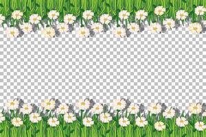 natuur planten frame raster achtergrond vector