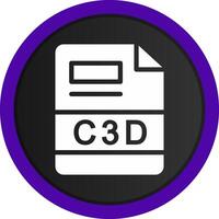 c3d creatief icoon ontwerp vector