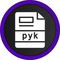 pyk creatief icoon ontwerp vector