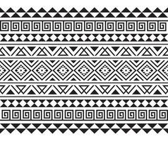 etnisch tribal naadloos meetkundig patroon vector