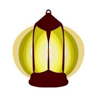 lantaarn lamp ontwerp met Ramadan en Islamitisch vakantie thema's. perfect voor affiches, spandoeken, stickers, achtergronden, achtergronden vector