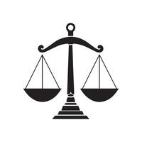 schaal icoon. wet en gerechtigheid thema. geïsoleerd ontwerp. vector illustratie.