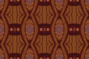 ikat patroon in tribal. geometrische etnische traditioneel. Mexicaanse gestreepte stijl. ontwerp voor achtergrond, behang, vectorillustratie, stof, kleding, batik, tapijt, borduurwerk. vector