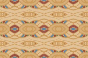 ikat ontwerpen tribal kruis naadloos patroon. etnisch meetkundig batik ikkat digitaal vector textiel ontwerp voor prints kleding stof Saree mughal borstel symbool zwaden structuur kurti kurtis kurta's