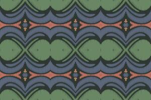 ikat ontwerpen tribal kruis naadloos patroon. etnisch meetkundig batik ikkat digitaal vector textiel ontwerp voor prints kleding stof Saree mughal borstel symbool zwaden structuur kurti kurtis kurta's