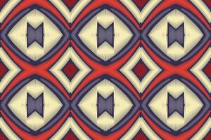 etnisch ikat naadloos patroon in stam. Amerikaans, Mexicaans stijl. aztec meetkundig ornament afdrukken. vector