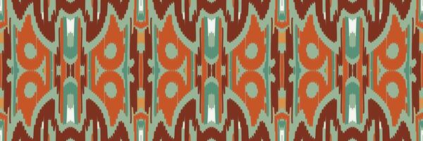 abstracte etnische patroon kunst. ikat naadloos patroon in stam. ontwerp voor achtergrond, behang, vectorillustratie, stof, kleding, tapijt, borduurwerk. vector