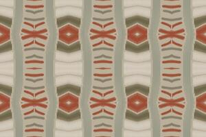 etnisch ikat naadloos patroon in stam. Amerikaans, Mexicaans stijl. aztec meetkundig ornament afdrukken. vector