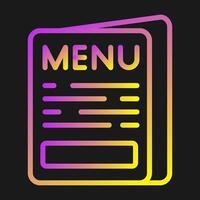 menu vector icoon