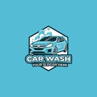 car wash logo sjabloon vector