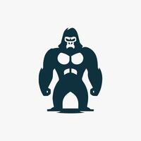 gorilla logo vactor kunst, gebruik uw logo vector