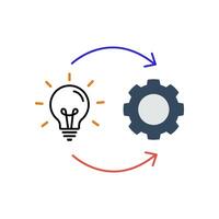 implementatie icoon illustratie geïsoleerd vector teken symbool