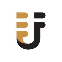 eerste brief ef logo of fe logo vector ontwerp sjabloon