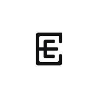 eerste brief ce of ec logo vector logo ontwerp