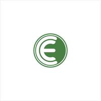 eerste brief ce of ec logo vector logo ontwerp