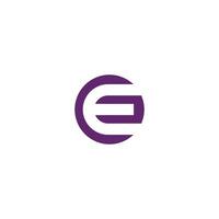 eerste brief ce of ec logo vector logo ontwerp