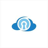 ontwerpsjabloon voor cloudlogo vector