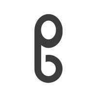 eerste brief eb logo of worden logo vector ontwerp sjabloon
