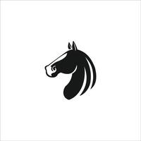 dier paard logo vector ontwerp sjabloon