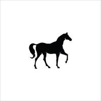 dier paard logo vector ontwerp sjabloon