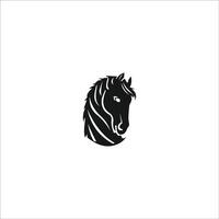 dier paard logo vector ontwerp sjabloon