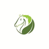 dier paard logo vector ontwerp sjabloon