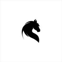 dier paard logo vector ontwerp sjabloon