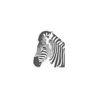 zebra logo ontwerp inspiratie. zebra logo Aan wit achtergrond vector