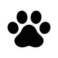 hond poot voetafdruk icoon logo vector Frans bulldog tekenfilm symbool karakter illustratie ontwerp
