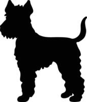 pumi zwart silhouet vector