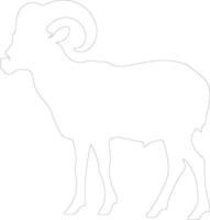 dallschaap schets silhouet vector