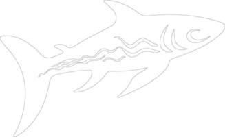 dinisthys schets silhouet vector