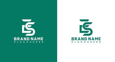 es brief logo ontwerp, se icoon merk identiteit ontwerp monogram logo vector