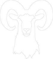 dallschaap schets silhouet vector