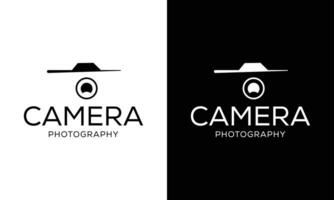 camera logo, modern fotografie handtekening logo icoon vector