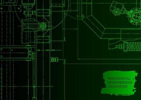 machinebouw industrie. computerondersteunde ontwerpsystemen vector