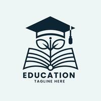 school- college onderwijs logo ontwerp sjabloon vector