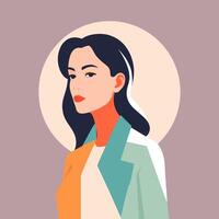 vector illustratie Dames portret