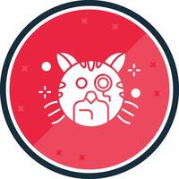 monocle glyph vers icoon vector