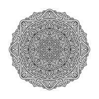 circulaire patroon mandala kunst decoratie-elementen vector